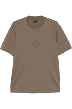 Emporio Armani T-shirt med præget logo