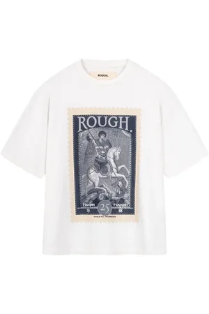 ROUGH. T-shirt med grafisk tryk