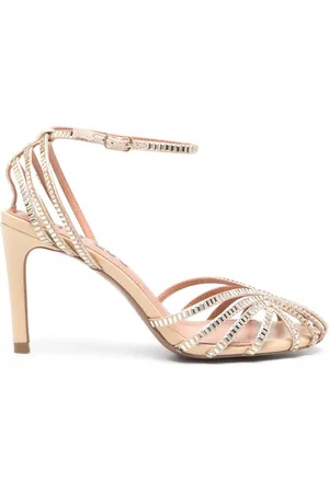 Bibi Lou 85 mm krystaludsmykkede pumps
