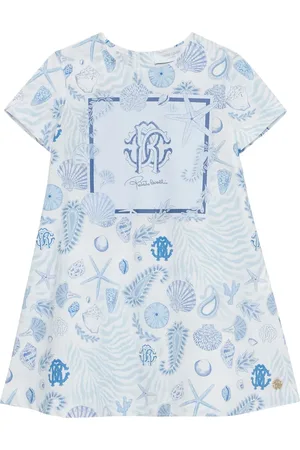 Roberto Cavalli Kjole med logotryk
