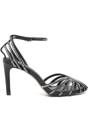 Bibi Lou 85 mm krystaludsmykkede pumps