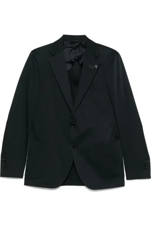 LARDINI Blazer med broche-detalje