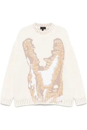 Lacoste Sweater med jacquard-logo