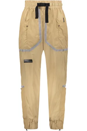 ISO.POETISM Joggingbukser med smalle ben og kontrastdetalje
