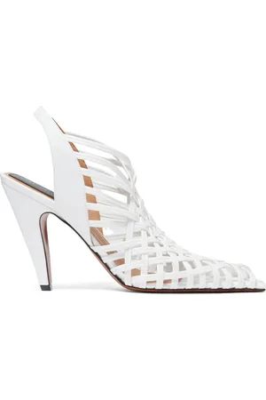 Stella McCartney 95 mm sandaler med firkantet tå