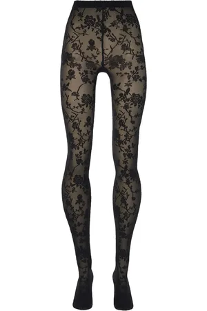 Wolford Tights med blomstermønster