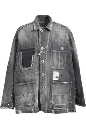 Maison Mihara Yasuhiro Skjortejakke i denim