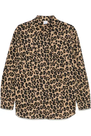 Aspesi Skjorte med leopardtryk
