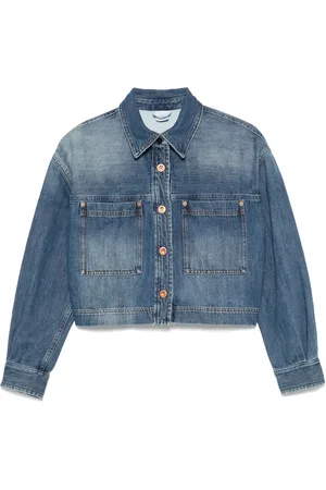 Aspesi Cropped denimjakke