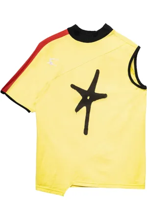 Spencer Badu Asymmetrisk grafisk T-shirt