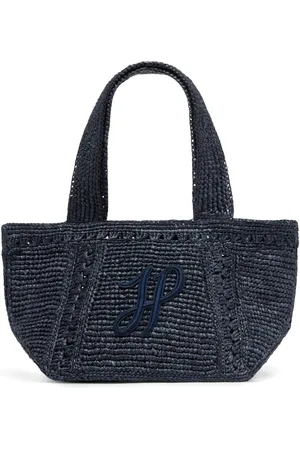 Patou Lille tote med JP-monogram og trapezformet design