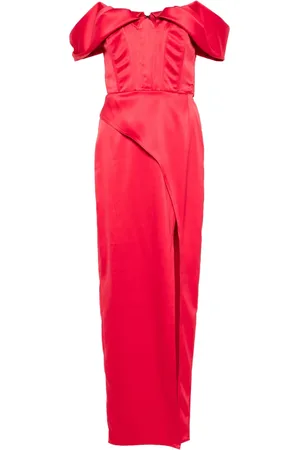 MITILIANE COUTURE Lang kjole med korset-stil