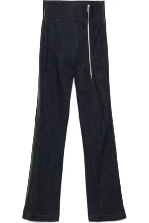 MITILIANE COUTURE Jeans med læderkant