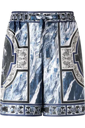 Roberto Cavalli Shorts med abstrakt tryk