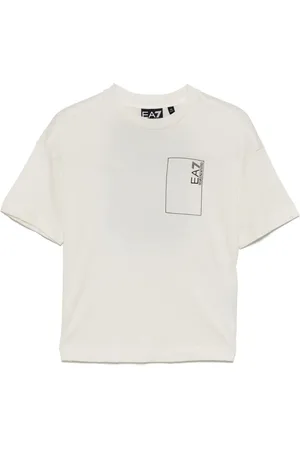 EA7 T-shirt med logotryk