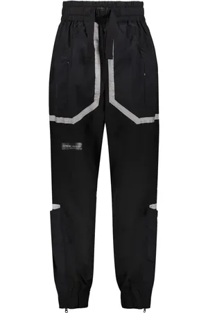 ISO.POETISM Joggingbukser med smalle ben og kontrastdetalje