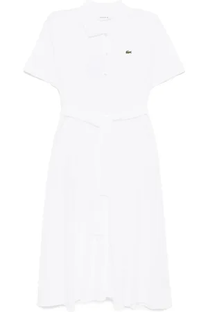 Lacoste Midi kjole i bomuld