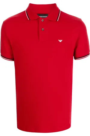 Emporio Armani Polo med broderet logo