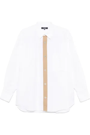 Comme des Garçons Skjorte med kontrastkant
