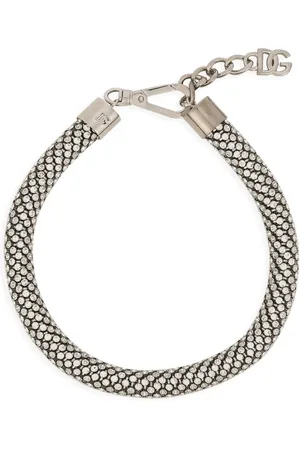 Dolce & Gabbana Choker-halskæde med rhinstenudsmykning