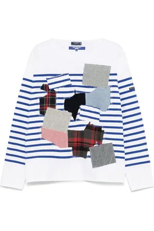 JUNYA WATANABE T-shirt med patchwork