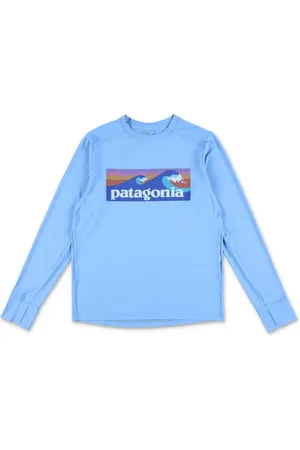 Patagonia Langærmet T-shirt med grafisk tryk