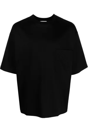 Lanvin Kortærmet T-shirt med rund hals