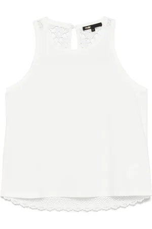 Maje Tanktop med strikket ryg