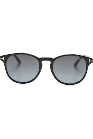 Tom Ford Lewis solbriller med geometrisk stel