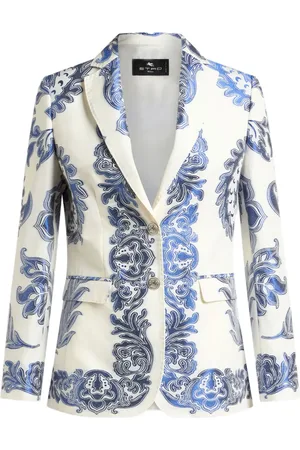 Etro Blazer med blomstertryk