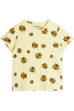 Mini Rodini T-shirt med Lady Bug tryk