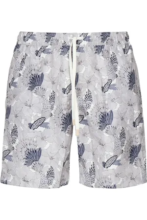 ELEVENTY Badeshorts med blomstertryk