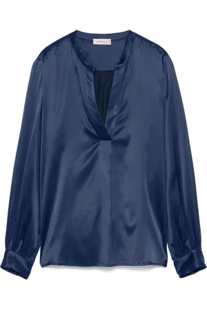 BLANCA Bluse i satin