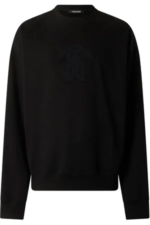 Roberto Cavalli Sweatshirt med broderet logo