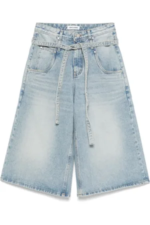 Low Classic Denimshorts med bælte