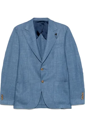 LARDINI Tekstureret blazer