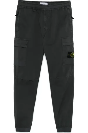 Stone Island Cargo-bukser med kompasmotiv