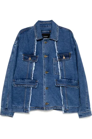 SONGZIO Asymmetrisk denimjakke