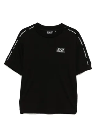 EA7 T-shirt med logomærke