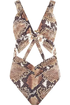 Roberto Cavalli Badedragt med slangetryk