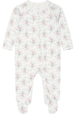 Ralph Lauren Blomstret babydragt