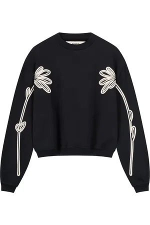 ROUGH. Blomstret sweatshirt