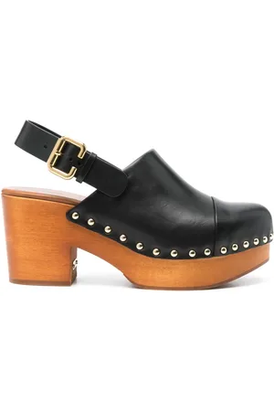 Chloé 80 mm Jeannette slip on-sko