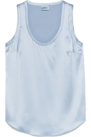 Brunello Cucinelli Tanktop i satin