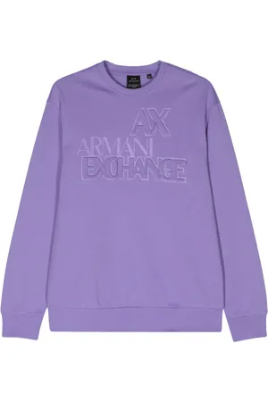Armani Exchange Sweatshirt med præget logo