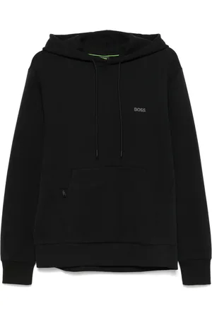 HUGO BOSS Hættetrøje med hævet logodetalje