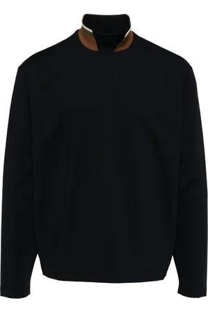 Kolor Sweatshirt med høj hals og ribbet krave
