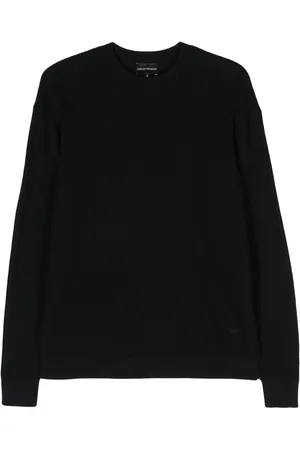 Emporio Armani Trøje med broderet logo