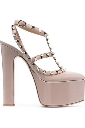 VALENTINO GARAVANI Rockstud 155mm pumps med plateausål