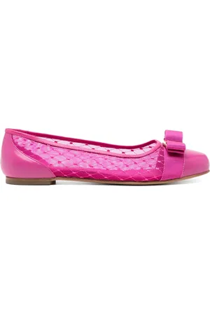 Salvatore Ferragamo Iconic ballerinasko med sløjfe
